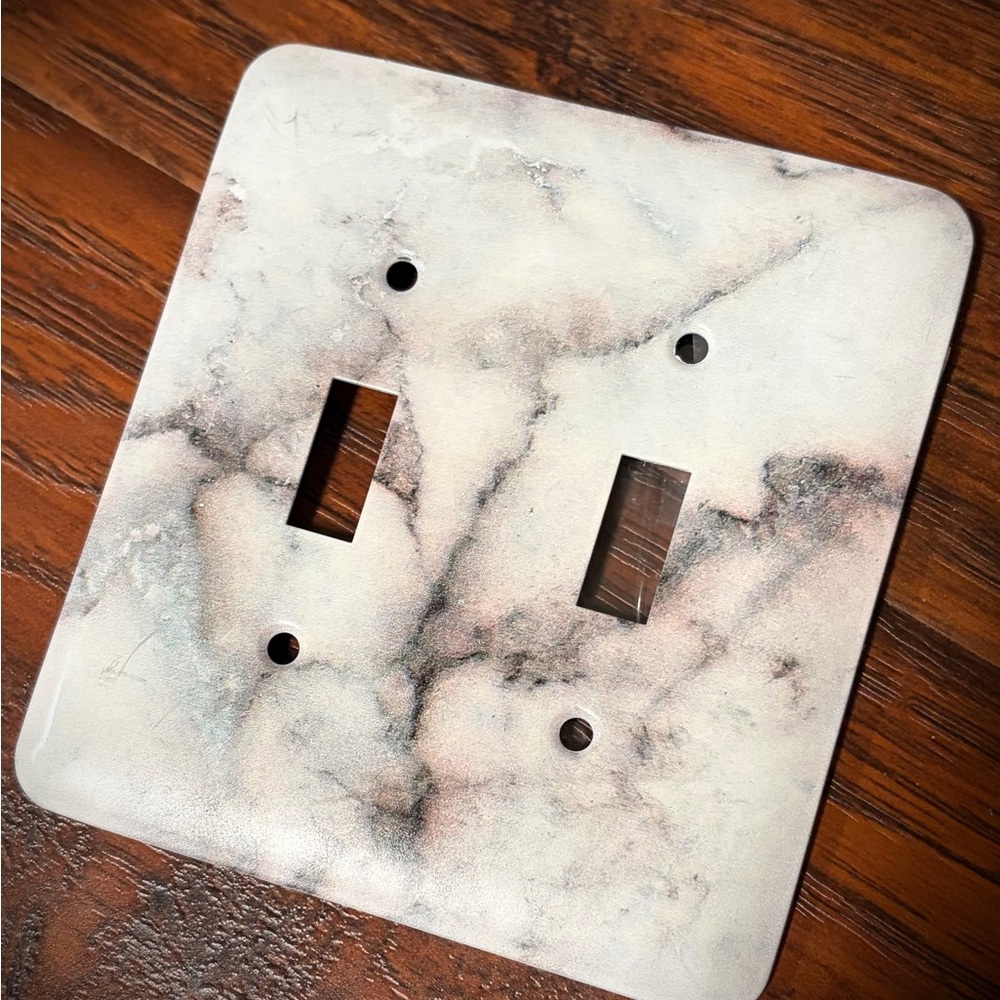 Marble Pattern Light Switch Covers - Picture 3 of 8